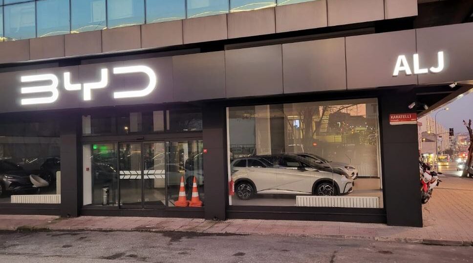 BYD Showroom Projesi